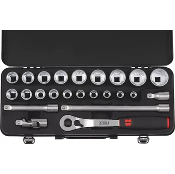 Gola sada WURTH SADA GOLA NÁSTRČNÝCH KLÍČŮ 1/2" 24 KS (Sada nástrčných klíčů 1/2", 24 ks)