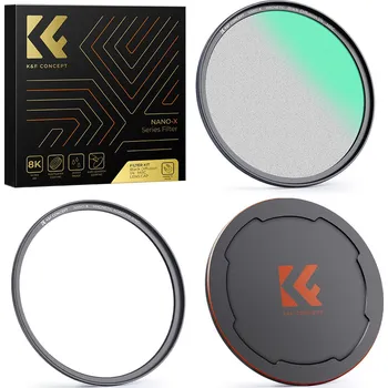 K&F 82mm Magnetic Black Mist Filter 1/4 Special Effects Filter HD Multi-layer Coated, Waterproof/Scratch-Resistant/ Anti-Reflection, Nano-X Series