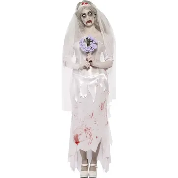 Karnevalový kostým Dámský kostým - nevěsta zombie L