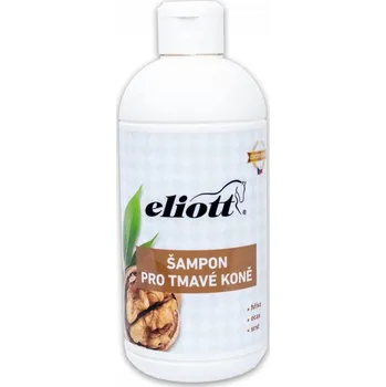 Kosmetika pro psa Eliott Veterinární šampon pro tmavé koně s ořechem Objem: 500ml