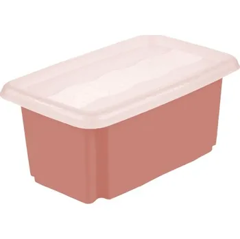 Úložný box KEEEPER Úložný box s víkem - EMIL+EMILIA Objem: 7 l, Barva: růžová