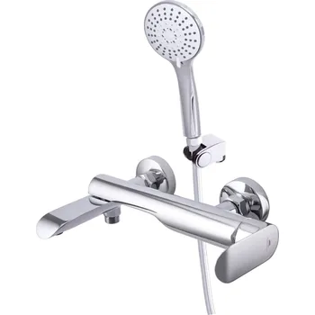 Vodovodní baterie Rubineta - Vanová baterie ULTRA U-10/K NEW CHROM s příslušenstvím OLBAU10K