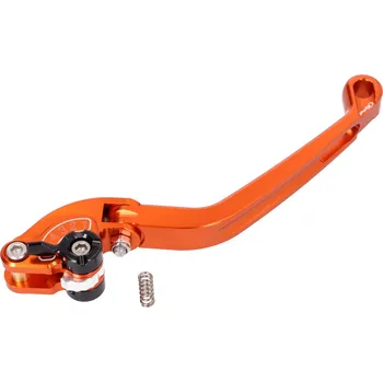 Brzdová páčka pravá Puig 2.0 nastavovací, sklopná - oranžová černá PUI160-TN
