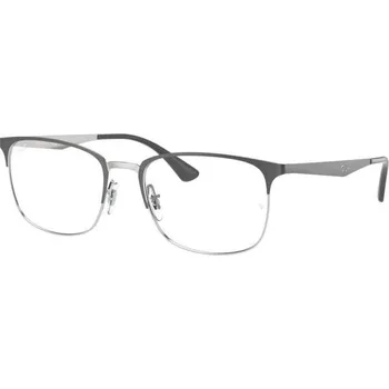Brýlová obroučka Ray-Ban® 6421 šedá stříbrná mat, stranice šedá stříbrná lesk 3004