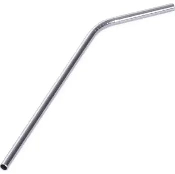 Tierra Verde Nerezové brčko na pití, zahnuté 21 cm 1 ks