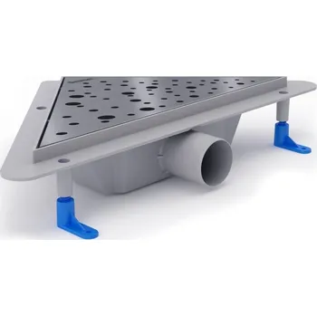 HOPA - Odtokový rohový žlab EDGEline - Varianta roštu - Drops OLPZLABSTRDF