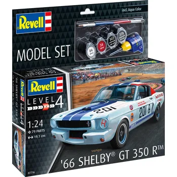 Plastikový model Set 1965 Shelby GT 350 R (Revell 1:24)