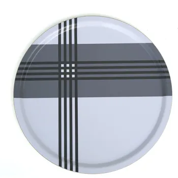 Born in Sweden, Servírovací tác Cross Thin 31 cm šedý - Formadore