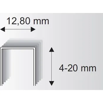 Nábytkové kování Čalounická spona 338/12-140, 25480 ks (Čalounická spona 338/12-140, 25480 ks)