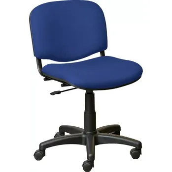 Jídelní židle JULIE - 1 židle čalouněná, bez područek a stolku, SUE S 9 - látka tmavě modrá