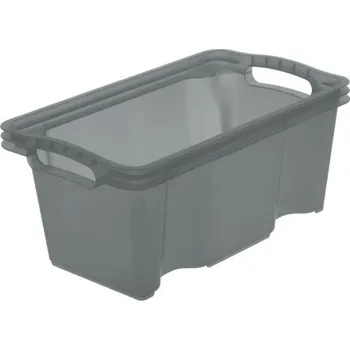 Úložný box KEEEPER Úložný box - FRANZ Objem: 6,5 l, Barva: šedá