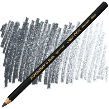 Pastelka Akvarelové pastelky Caran d'Ache Supracolor - černá Barva: 009 - Black