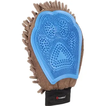 Rukavice Mycí a masážní rukavice FLAMINGO Flava 25x20x4cm