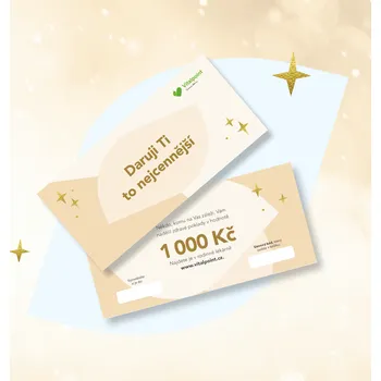 Dárková krabička Vitalpoint Dárkový poukaz do naší rodinné lékárny - 1000 Kč
