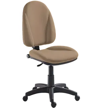 444/MEK židle kancelářská, koženka AN 096 - koženka béžová