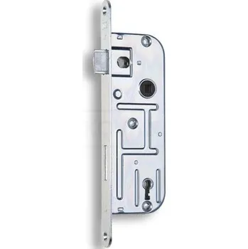 HOBES zadlabací zámek 02-03 DM: 40, Rozteč: 90 mm, Čelo: 18 mm