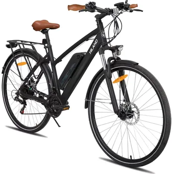 Elektrokolo HILAND TREKKING PEDELEC BLACK STYLE-BAFANG