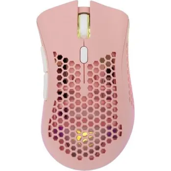 Myš Herní myš White Shark LIONEL 6D, růžová