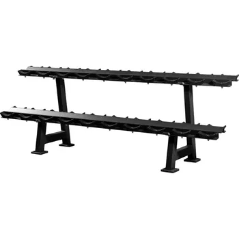 TRUESTEEL Stojan na kulaté jednoruční činky – 210 cm