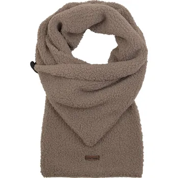 Těhotenské punčochy dámská šedo-béžová teddy šála