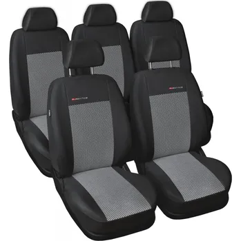 Autopotah Autopotahy Volkswagen Touran II, 5 MÍST, SE STOLKY, od r. 2010-2015, šedo černé