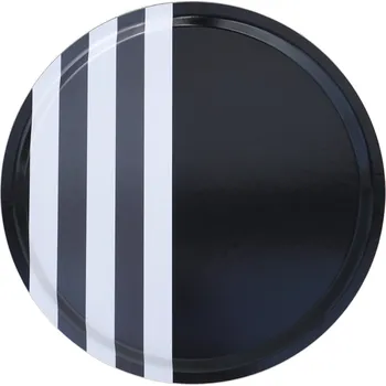 Born in Sweden, Servírovací tác Line 31 cm černý - Formadore