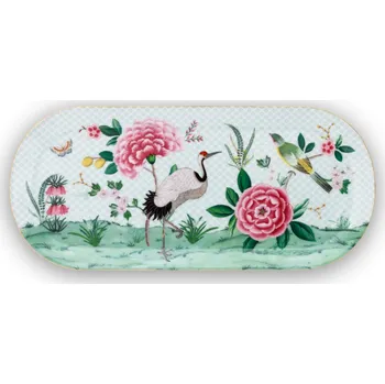 Pip Studio dortový podnos Blushing Birds, bílý