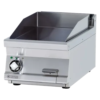 Kuchyňský gril Grilovací deska 39x52 elektrická hladká bez podestavby 400 V | RM - FTLT-74ET