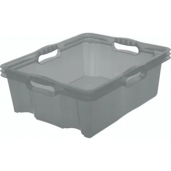Úložný box KEEEPER Úložný box - FRANZ Objem: 16 l, Barva: šedá