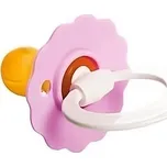 Šidítko dětské Flora s kroužkem ve folii 1ks