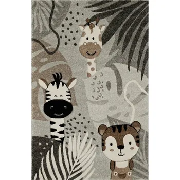 Koberec Vopi Kusový koberec Jasper Kids 40258-895 grey (Varianta: 200 x 290 cm)