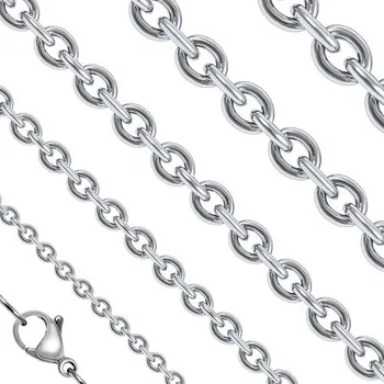 Řetízek ŠPERKYLA.CZ • Ocelový řetízek - Cable 45 cm x 1.2 mm