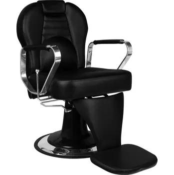 Kadeřnické křeslo ACTIVESHOP Kadeřnické křeslo GABBIANO BARBER TIZIANO černé