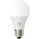 NEDIS Wi-Fi chytrá LED žárovka E27 A60 9W 230V 806lm teplá až studená bílá 2700 - 6500K RGB bílá