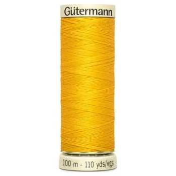 Nit Univerzální šicí nit Gütermann v tmavě žluté barvě 106