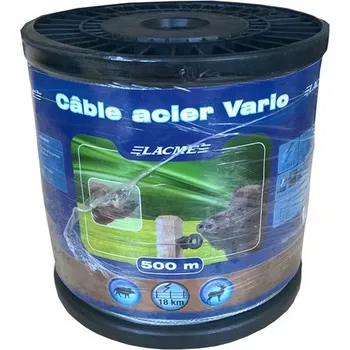 Ohradník Ocelové lanko pro elektrické ohradníky LACME VARIO, 7 pramenů