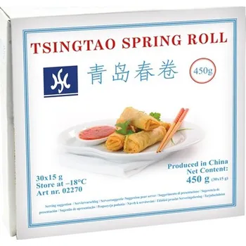 Jarní závitky mini se zeleninou 450 g (30x15g) - Tsingtao