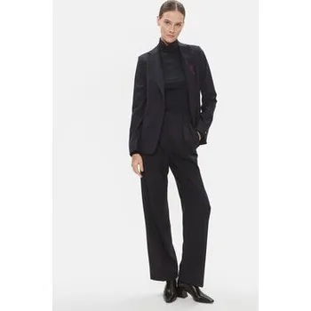 Pánská móda Tommy Hilfiger Kalhoty z materiálu Core WW0WW39725 Tmavomodrá Relaxed Fit 44