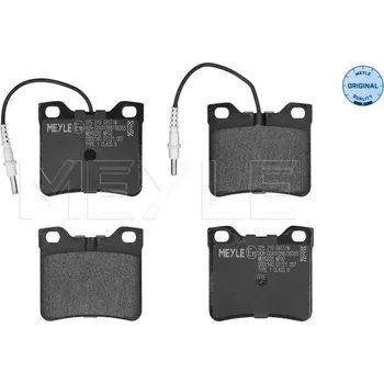Brzdová destička Sada brzdových destiček, kotoučová brzda MEYLE 025 219 0417/W