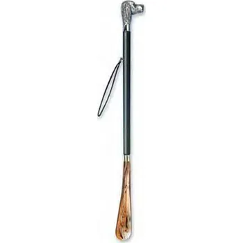 Přípravek pro údržbu obuvi Nazouvací lžíce LUXUS hlava psa 62 cm