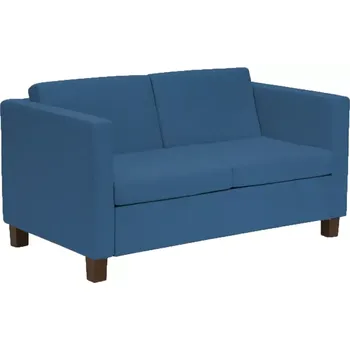 Sedací souprava BOGA - 2 sedací souprava, koženka SK 8 - koženka světle modrá