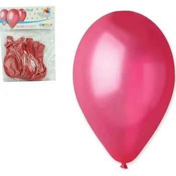 Balónek Balónky METAL 10ks červené