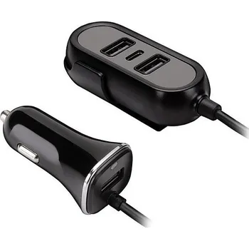 Powerbanka Tracer 12-24V Multicharge 3xUSB 7,2A + PD 18W