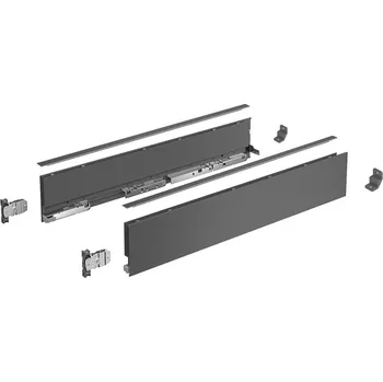 Nábytkové kování HETTICH 9255330 AvanTech You sada bočnic 101/550 antracit (HETTICH 9255330 AvanTech You sada bočnic 101/550 antracit)