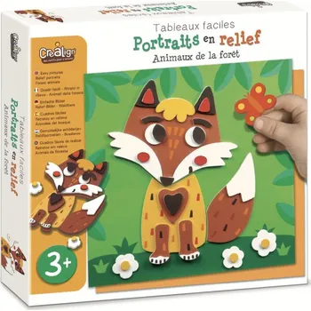 Pěnové obrázky - Lesní zvířátka