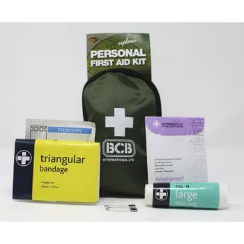 Lékárnička Osobní lékárnička First Aid, BCB, Zelená