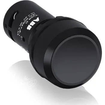 Stykač ABB Ovl. prvky kompaktní 22mmCP1-10B-01 Tlačítko černé, neprosv. 1SFA619100R1046 1SFA619100R1046