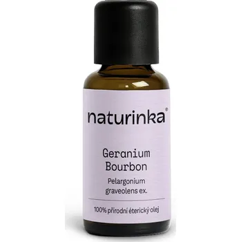 Naturinka Esenciální olej Geranium Bourbon 10 ml