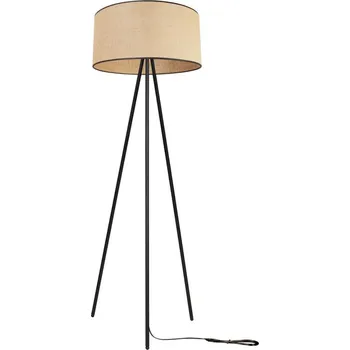 Stojací lampa Stojací lampa Juta, 1x jutové stínítko, (výběr ze 2 barev konstrukce), m, bl