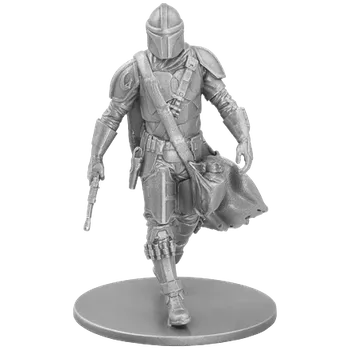 Stříbrná miniatura Mandalorian™ (Star Wars™) 2023 Antique